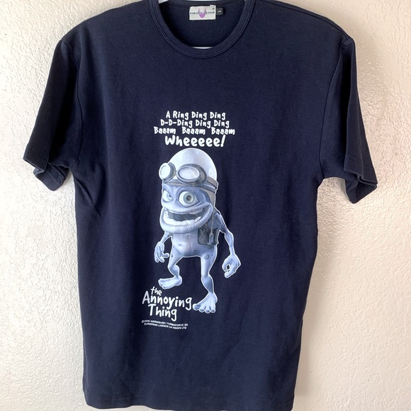 Crazy Frog The Annoying Thing Freak Jeans Graphic Tee Size S - Picture 1 of 4